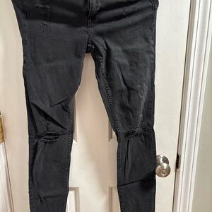 H&M Charcoal Super Skinny Jeans